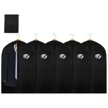 Vingo Housses de Vêtements, Housses de Protection, housse à vêtements,pour Chemise Costumes/Manteaux, Anti Poussière Etanche Mite Humidité -10 pcs