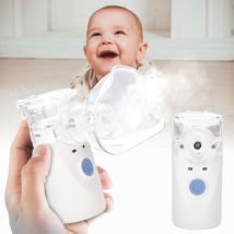 Tolletour - Inhalator Vernebler Inhalationsgerät Inhaliergerät wiederaufladbar tragbar für Erwachsene Kinder