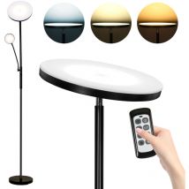 Stehleuchte 27W. Dimmbar led Stehlampe. Wohnzimmer Leselampe. 175cm. Büro. schwenkbar - Tolletour