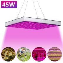 Lampe de culture 45 w Lampe pour Plantes à spectre complet lampe de culture led pour plantes d'intérieur - Tolletour