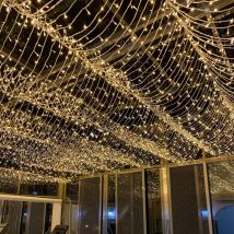 100M 500 led Lichterkette Warmweiß 8 Lichtmodi Party Garten Innen Außen Deko Weihnachtsbeleuchtung IP44 - Tolletour