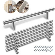 Möbelgriffe Schrankgriffe Küche Schrankgriff Bad Küchengriff Büro Türgriff 220x160x10MM 20 Stück - Tolletour