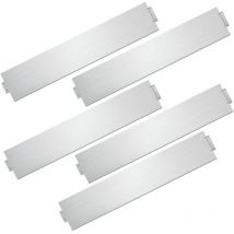 Rasenkante Beeteinfassungen Wegbegrenzung Metall Einfassung Beetumrandung Verzinkt Palisade 100x18cm 35m - Tolletour