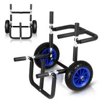 Surfwagen Transportwagen für SUP-Board Board. Doppel Transport Kajakwagen. SUP Cart aus Aluminium klappbar SUP Trolley Kanuwagen. bis 80 kg. inkl. 2