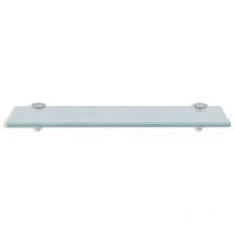Glasregal Glasboden Wandregal Badregal Ablage Regal Milchglas 60x10cm 8mm - Tolletour