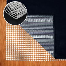 Tolletour - Antirutschmatte Gitter Teppichunterlage rutschfeste Unterlage für Läufer Teppiche Flur Wohnzimmer 160x225CM