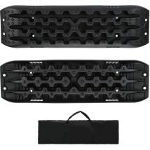 TolleTour Tapis de traction 2x voiture Pistes antidérapantes pour pneus de Voiture pistes tapis de traction échelle de pneus neige feuilles de sable