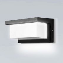 Tolletour - Applique murale led 18W capteur led IP65 éclairage extérieur patios jardins blanc froid