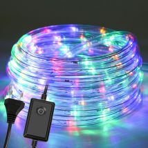 Einfeben Tube lumineux led Party Barre lumineuse Tube lumineux IP44 Chaîne lumineuse multicolore-30m