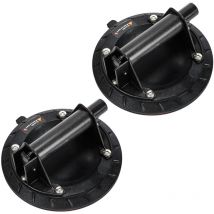 Tolletour - Ventouse en 2 parties ventouse pour verre support de ventouse 120KG ventouse à vide pour verre