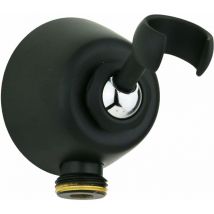 Sphera Docce E Accessori - Toma de agua con soporte de ducha de latón en negro mate Sphera Negro mate