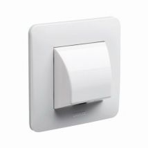 Toma de cables empotrada completa Casual Debflex blanco brillante - 742910