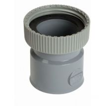 Toma hembra Nicoll con tuerca cautiva - pvc gris - ø 40 mm - dehh