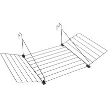 Stendibiancheria da Appendere Tilburg 12 m Nero Tomado Nero
