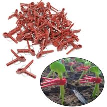 SNQ - Tomaten-Pfropfclip, Sämlings-Pfropfclip, Auberginen-Pfropfclip, 100 Stück, Pfropfclip, runde Öffnung