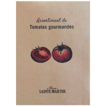 50 graines ab - Tomates gourmandes assortis - La Ferme Sainte Marthe