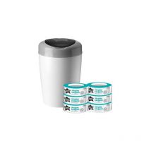 Starter Pack Sangenic simplee - 1 bac + 6 recharges - Tommee Tippee