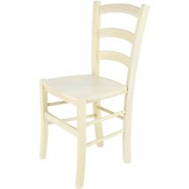 Tommychairs Silla Venice en haya anilina blanca