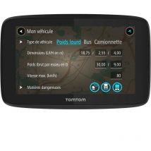 Tom Tom - gps Poids Lourds TomTom go Professional 520 - Cartographie Europe 49 pays - Wi-Fi intégré - Appels mains-libres