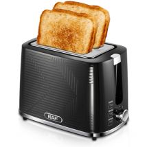 Tonchean - Grille-pain domestique double couche, 750-900W, machine à pain pour petit-déjeuner, grille-pain multifonctionnel pour sandwichs