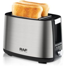 TONCHEAN Grille-pain domestique double couche, 750w, machine à pain pour petit-déjeuner, grille-pain multifonctionnel pour sandwichs