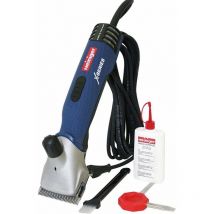 Tondeuse à courant Xperience puissante et silencieuse pour chevaux et bétail, avec kit complet
