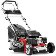 Greencut - Tondeuse à gazon à essence GLM880XE - 224cc 7.5cv - Démarrage électrique 4 temps automoteur - Double lame acier 530mm 21 - Hauteur de