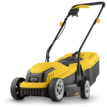 Tondeuse Électrique Filaire 1000w – Largeur De Coupe 320 Mm – Bac De Collecte 30 L – Pour Pelouses Jusqu'à 250 M² – Powerplus