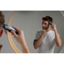 Tondeuse a cheveux Wahl color pro cordless - 3,5 w - 8 sabots - Autonomie : 60 min - Bleu / Gris