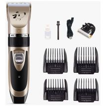 Tondeuse Chien Professionnel Poil Long Epais Animal Silencieux Rechargeable Electrique Tondeuse pour Chien et Chat Dog Clipper Kit