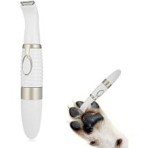 Tondeuse électrique pour animaux de compagnie à faible bruit, ciseaux de toilettage pour chiens