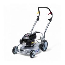 Tondeuse essence tractée 46 cm pour professionnels, mulching, moteur Honda 201cm³ Grin PM46A-HONDA