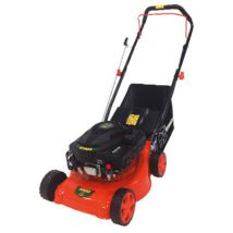 Greencat – Tondeuse thermique 99 cc – Largeur de coupe 40 cm – Hauteur réglable 35-65 mm – Sac de ramassage 40 litres