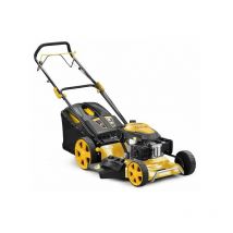 Nemura - Tondeuse thermique autotractée 196cm3 - coupe 53cm - Fonction 3 en 1 (ramassage, éjection latérale, mulching)