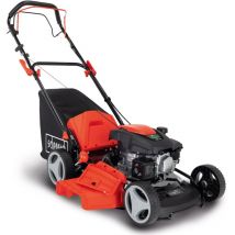Scheppach - Tondeuse à gazon thermique MS161-46 - 6en1 - Autotractée - Moteur 4T de 150cm3 - Largeur de coupe 46 cm - Transmission pro - Panier de 55