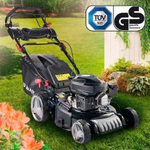 Tondeuse thermique tractée, 46cm, 4.7cv 170cc, 60l, 4en1 multifonction mulching - autotracée de Brast