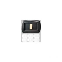 Placca coprinterruttori 'tondo' nera Per unel