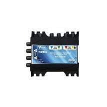 Tonna - commutateur matriciel 1 entrée sat + 4 sorties tv - 740540