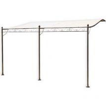 Tonnelle adossée 4 x 3 m