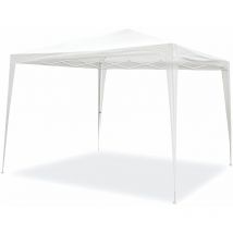 Tonnelle 3x3m pliante blanche. Jardin, plage, terrain, terrase
