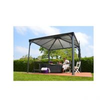 Chalet&jardin - Tonnelle aluminium et polycarbonate 9 m2