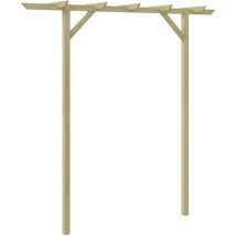 Tonnelle de jardin Tonnelle Barnum Pergola de jardin 200 x 40 x 205 cm Bois 63738