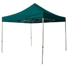 Tonnelle pliante en aluminium vert 300x450 cm avec sac de transport