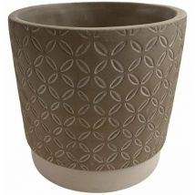 Decor Space - Tontopf 'Myra' für Blumen und Pflanzen im Innen- und Außenbereich