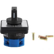 Tonysa - ac 660V 20A 2 posiciones 4 terminales Tipo de enclavamiento Interruptor de control selector de cambio