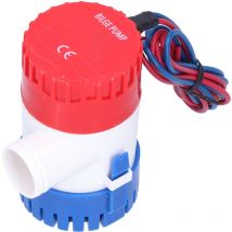TONYSA Bilge Bomba DC Interruptor semiautomático eléctrico Sumerible para drenaje Proporcione alimentación de 12V/24V 350/500/750/1100GPH (12V 1100