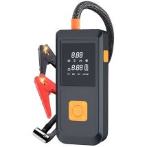 Booster Batterie 1000A , Jump Starter Portable (Jusqu'à 4L Diesel ou All Gas) Démarrage de Voiture avec Lampe led 12V avec Pinces de Sûreté