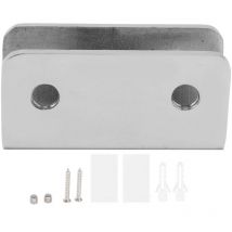 Tonysa - Clip de fixation de verre rectangulaire Support de pince à verre en acier inoxydable 304 pour verre de 8 à 12 mm