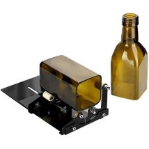 Tonysa - Gistuch Coupe-bouteille en verre, version améliorée pour bouteilles rondes, carrées et goulots, adapté aux bouteilles de vin, de bière, de