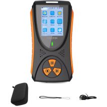 Détecteur de rayonnement de champ électromagnétique à numérique rechargeable Détecteur de champ lcd portable pour la maison, la chambre, le bureau,